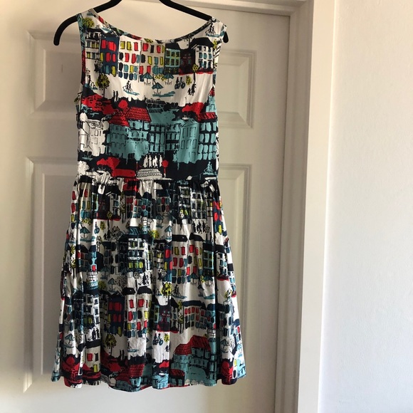 Weston Wear city print cotton dress. - Picture 5 of 8